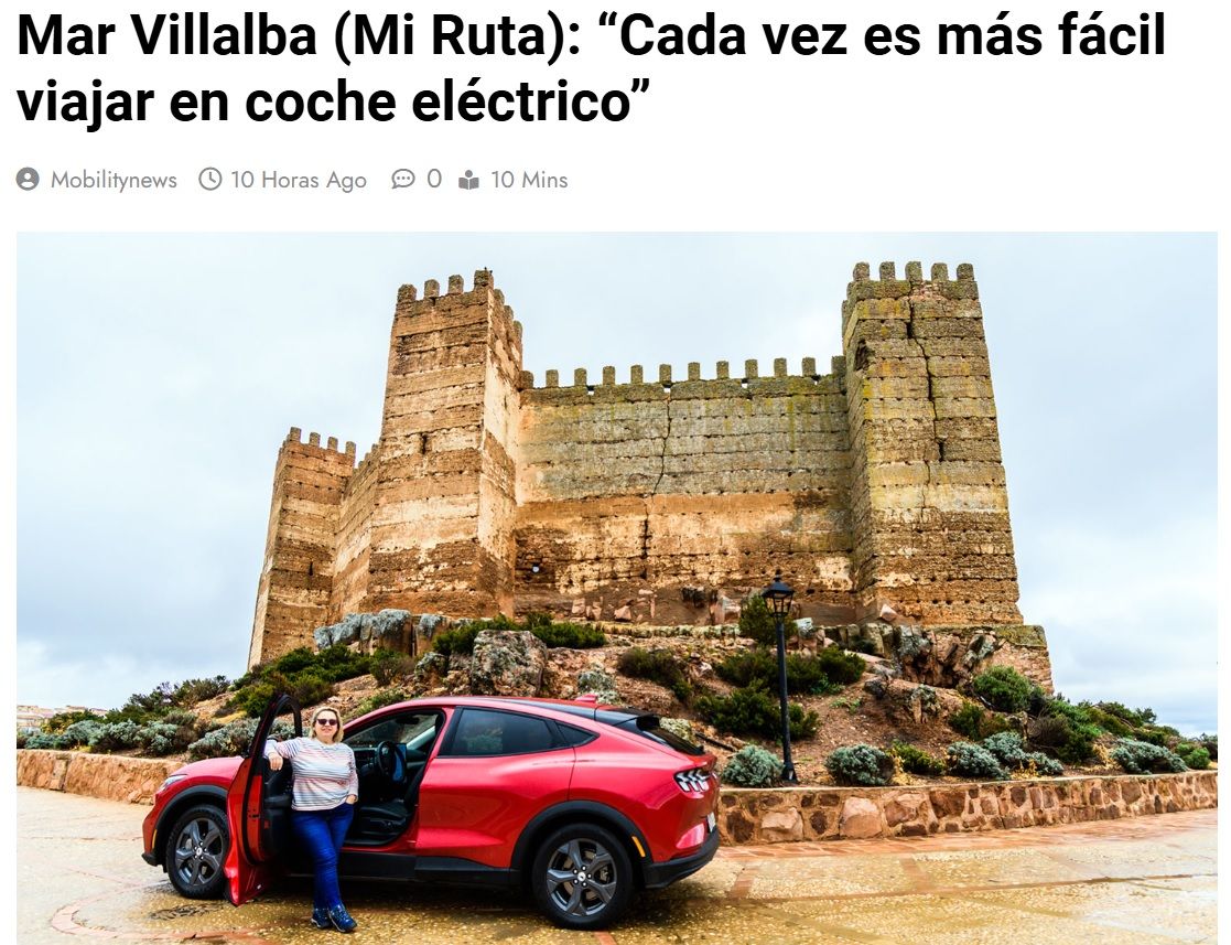 Entrevista sobre rutas turísticas en coche eléctrico