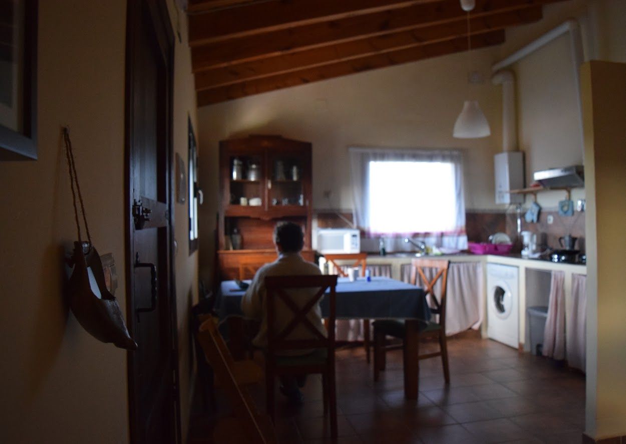 Cocina en apartamentos rurales cielo abierto