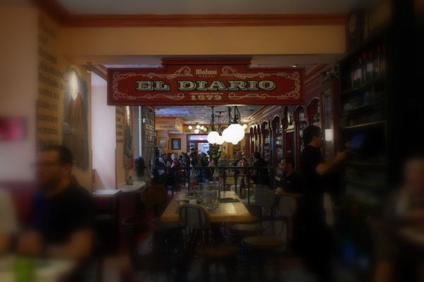 Restaurante el diario de huertas madrid