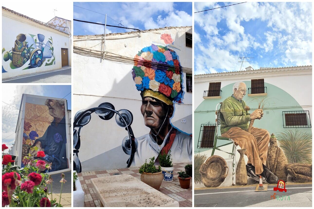 Ruta de los murales en Fuente Tójar