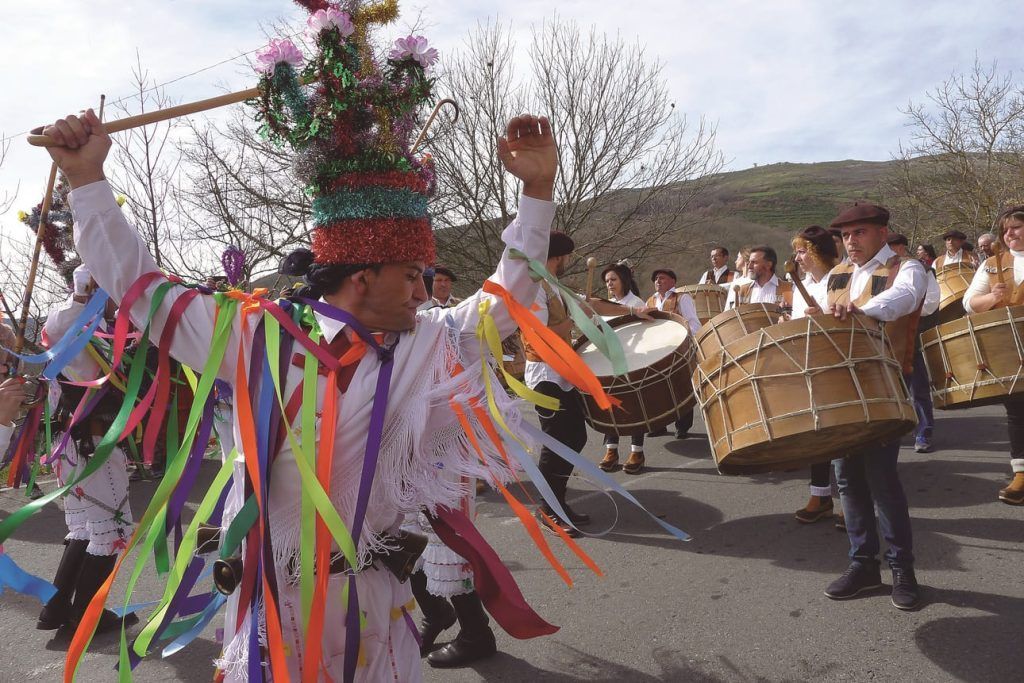 El Carnaval de Vilariño de Conso (Fotografía del periódico O Sil)