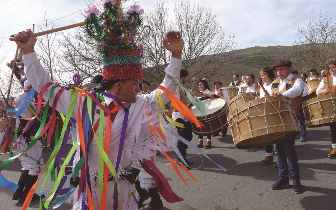 El Carnaval de Vilariño de Conso (Fotografía del periódico O Sil)