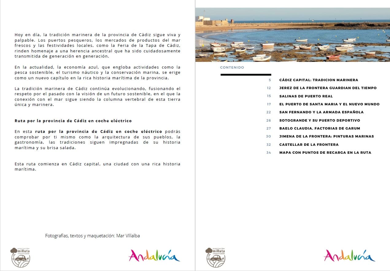 Guía turística Cadiz marinera en coche eléctrico - Imagen 2