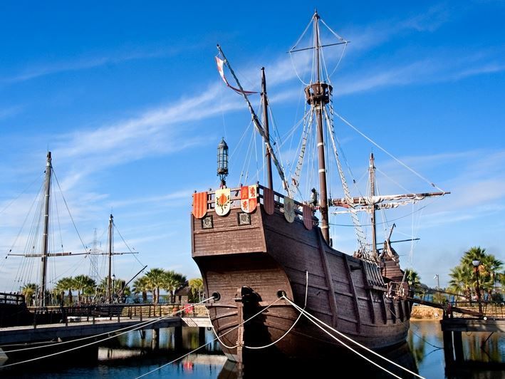 muelle de las carabelas Muelle de las carabelas