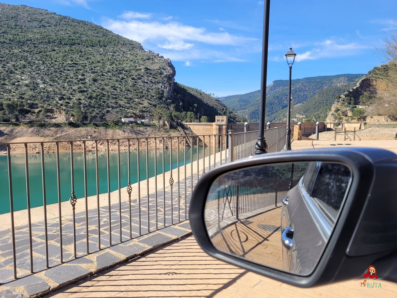 Pantano del Tranco en coche eléctrico Pantano del Tranco en coche eléctrico