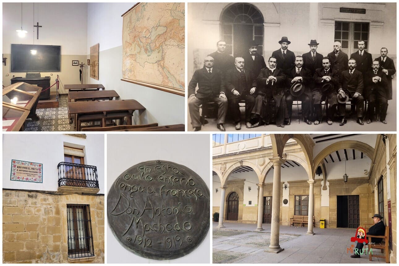 Aula de Antonio Machado en la Universidad de Baeza Aula de Antonio Machado en la Universidad de Baeza
