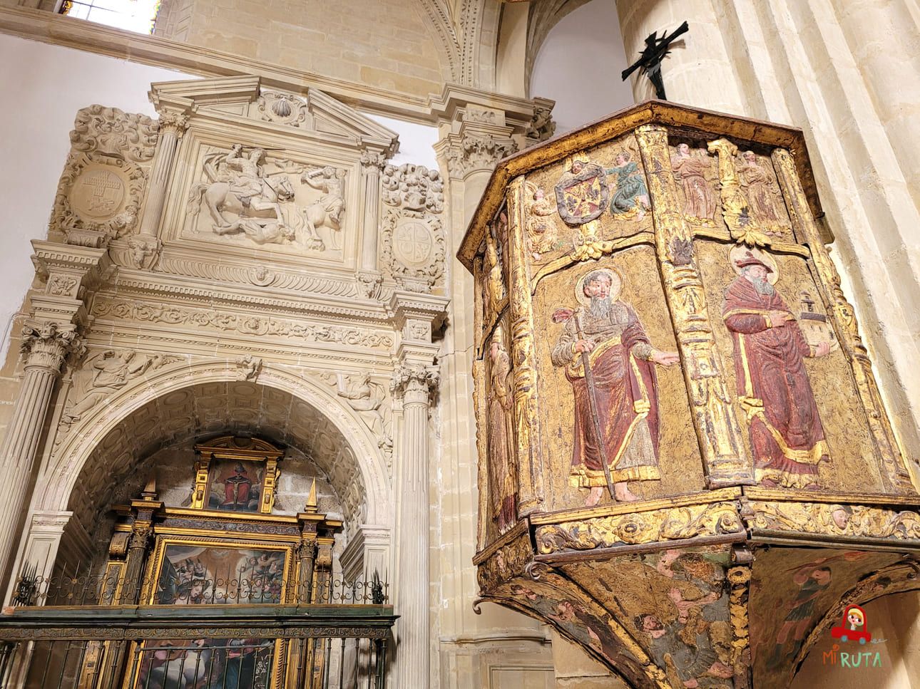 Púlpito de la Catedral de Baeza Púlpito de la Catedral de Baeza