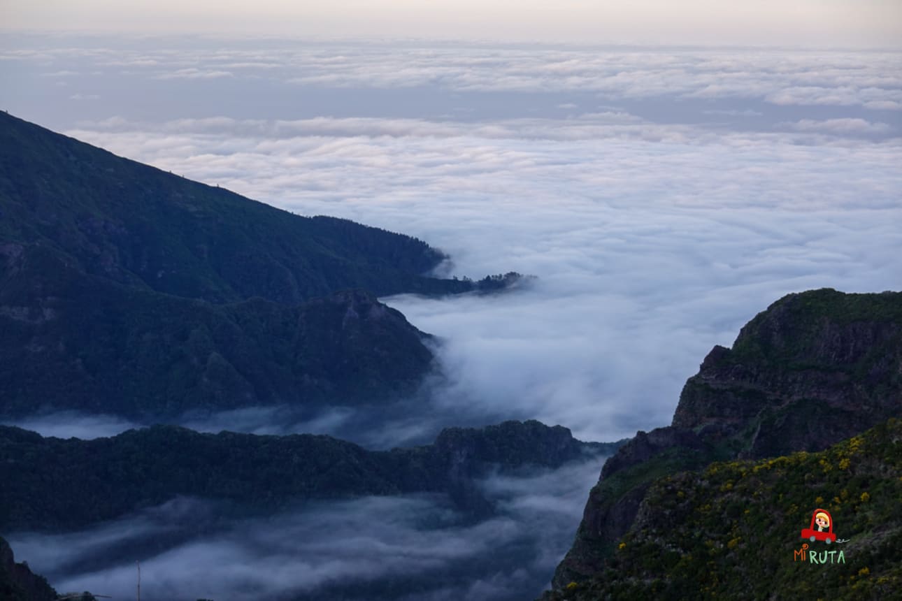 Las mejores playas de Madeira Mar de nubes en Paul da Serra_ Madeira_@miruta
