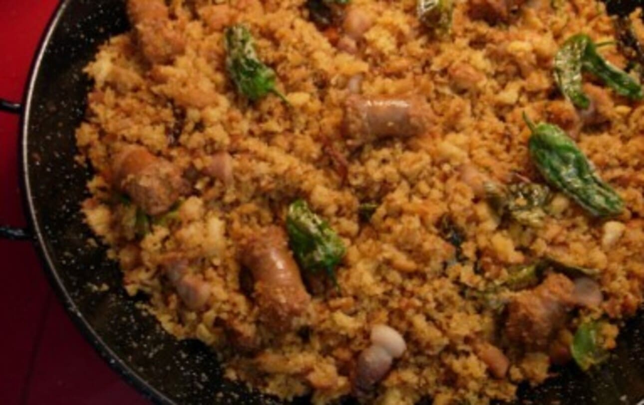 Gastronomía serrana_Sierra de Cazorla, Segura y Las Villas_Migas del pastor Gastronomía serrana_Sierra de Cazorla, Segura y Las Villas_Migas del pastor