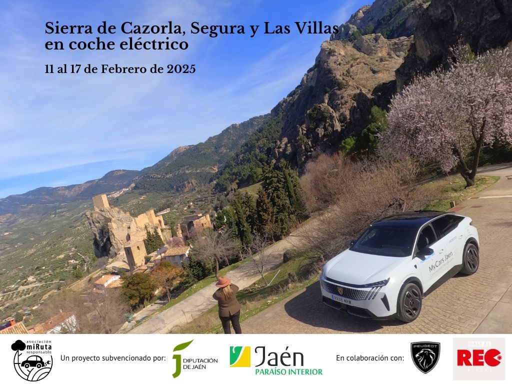 Ruta en coche eléctrico por la Sierra de Cazorla