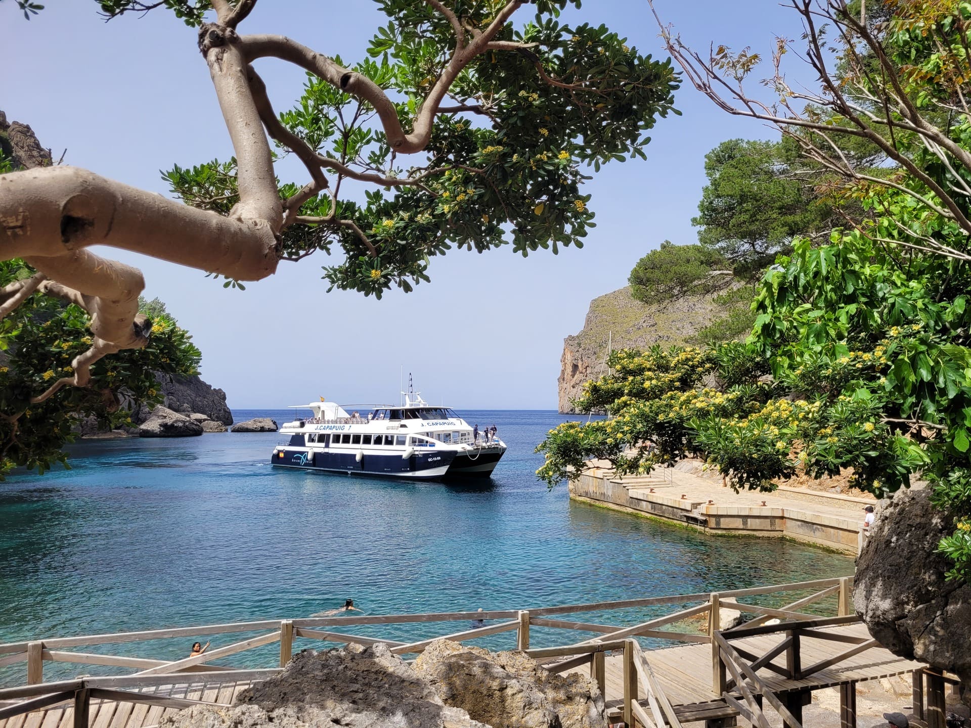 Barco a Sa Calobra