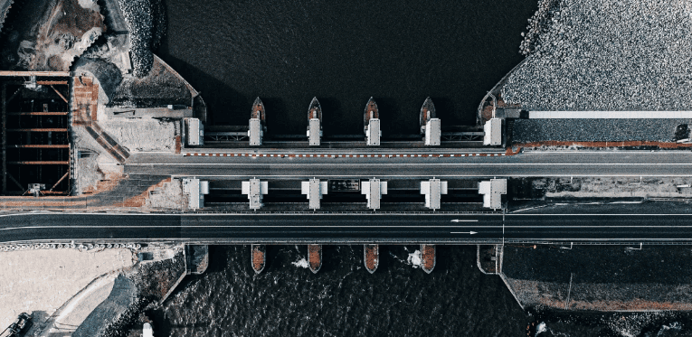 Afsluitdijk y los polders de Holanda (1)