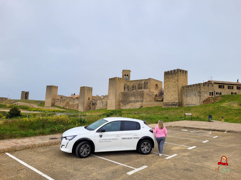 NAVARRA en coche eléctrico_Cerco de Artajona