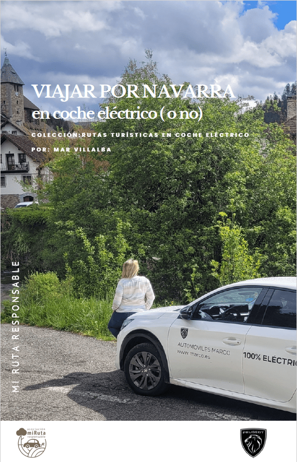 Portada Guía Navarra en coche eléctrico