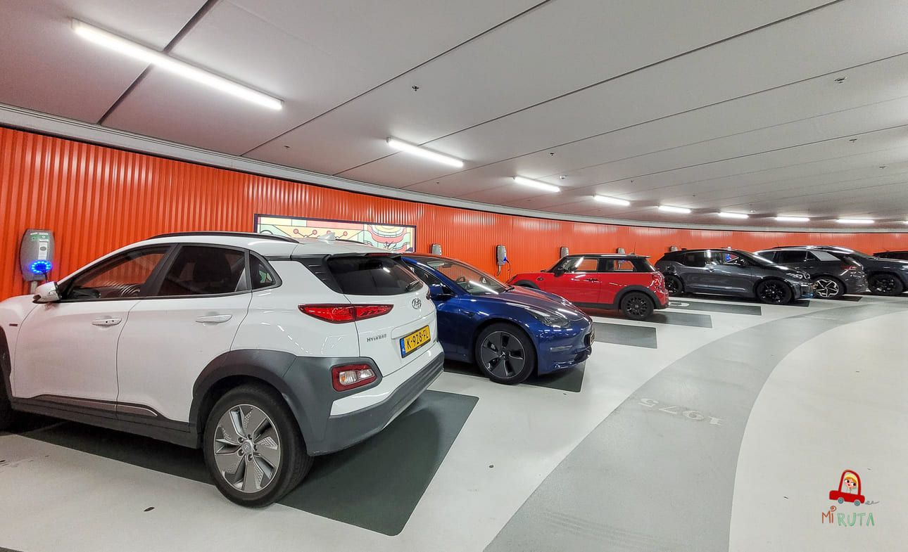 Puntos de recarga de coches eléctricos en Holanda