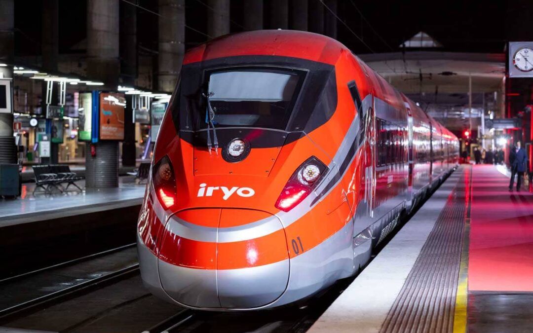 viajar en tren por España con iryo