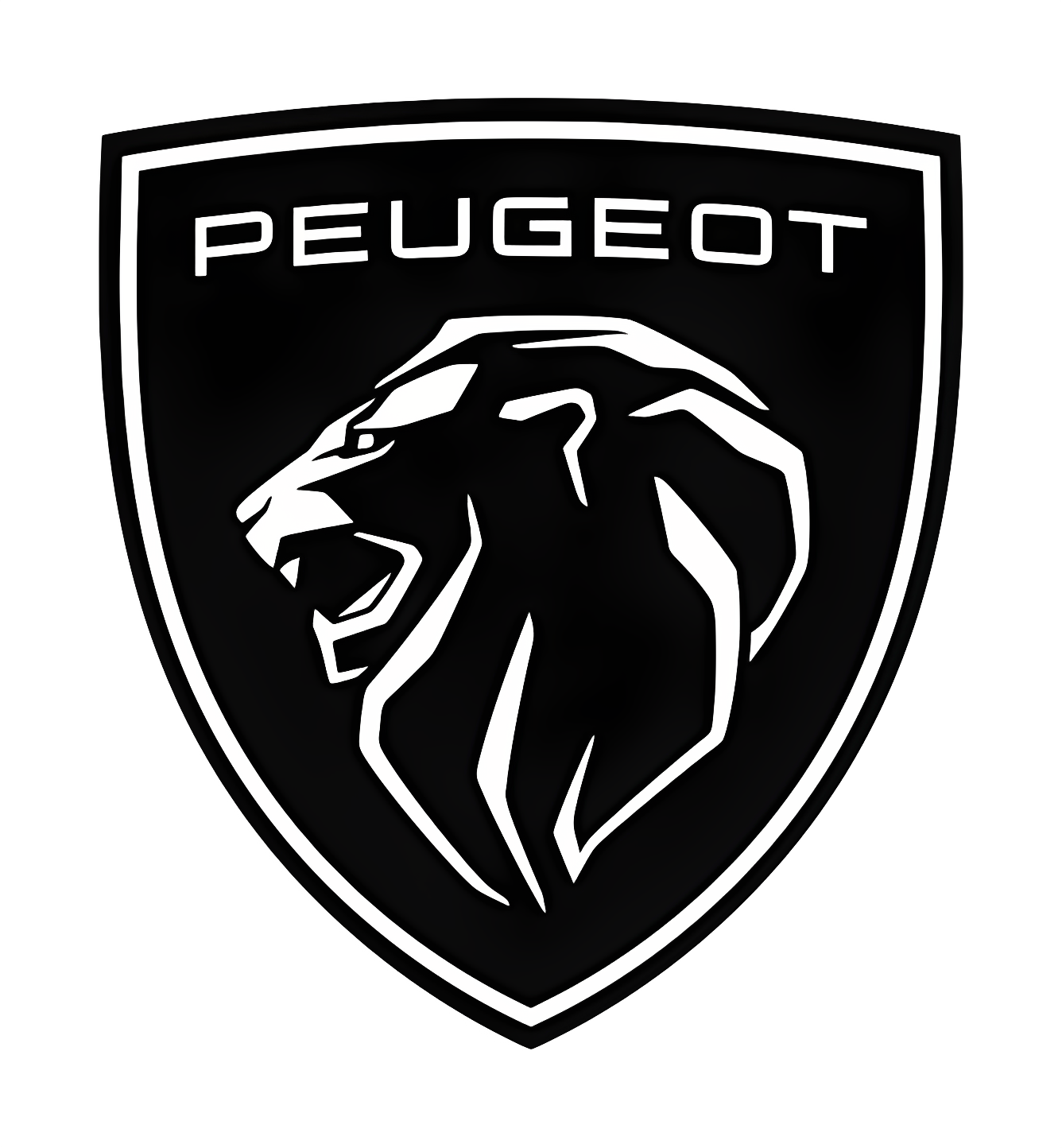 Logo Peugeot transparente