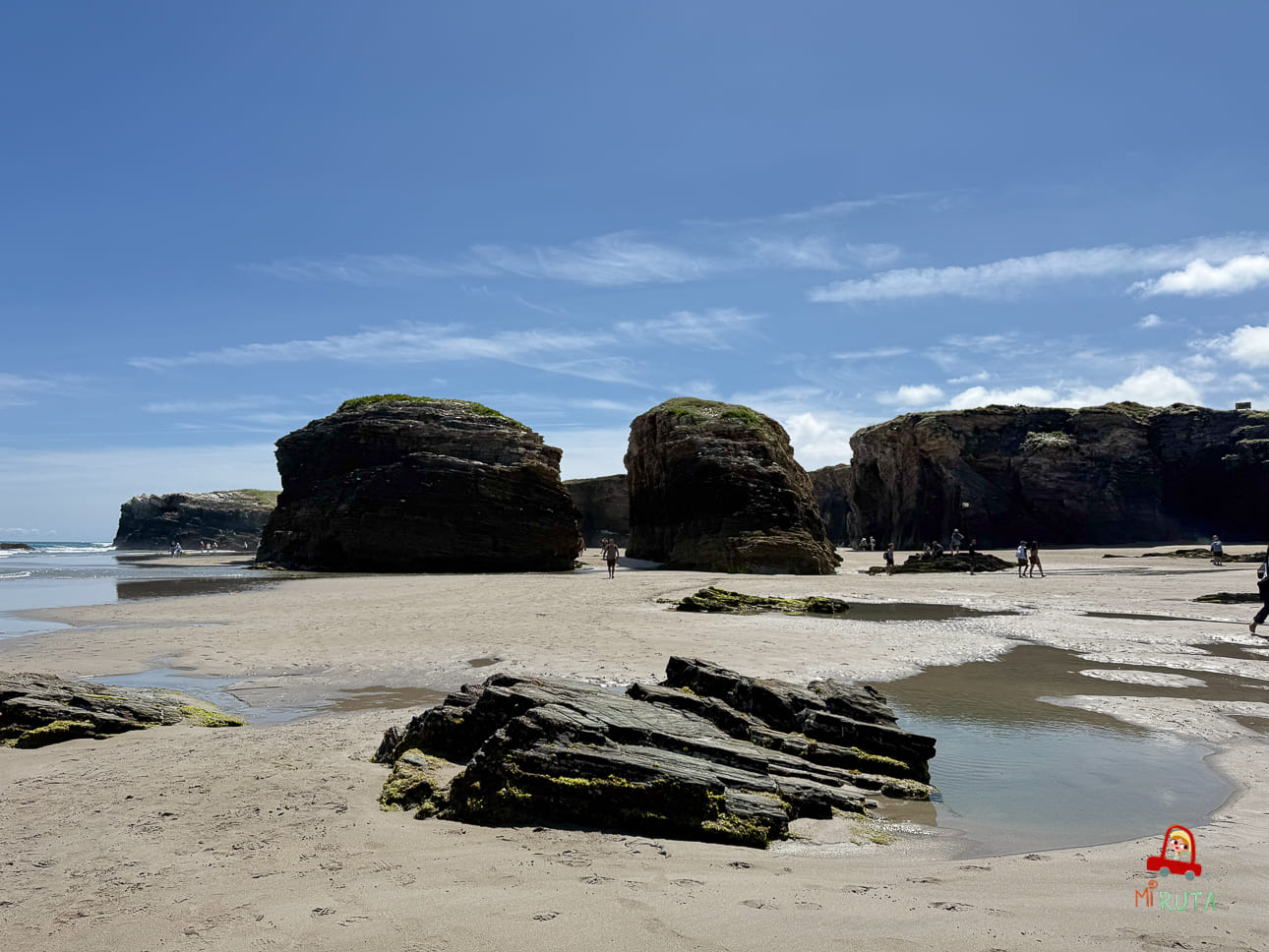 Playa de las Catedrales en Ribadeo_Galicia Playa de las Catedrales en Ribadeo_Galicia