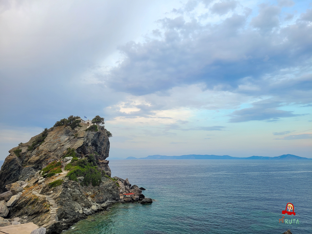 Agios Ioannis Kastri al atardecer Agios Ioannis Kastri al atardecer