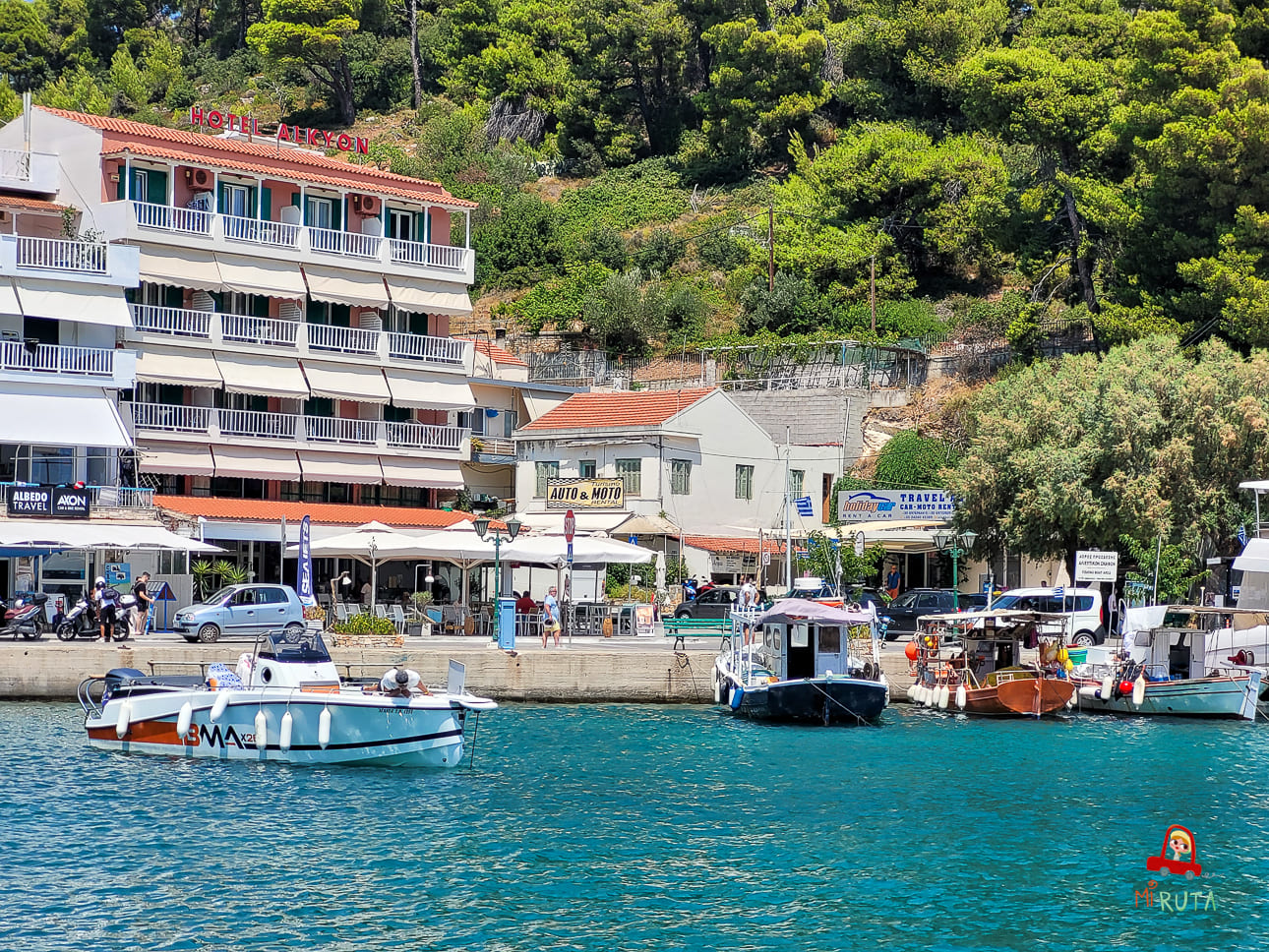 Alonissos en Ferry desde Skópelos Alonissos en Ferry desde Skópelos