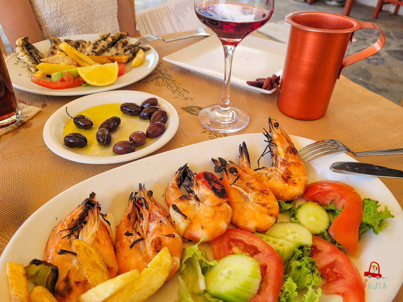Comida en Alonissos_Islas espóradas_Grecia