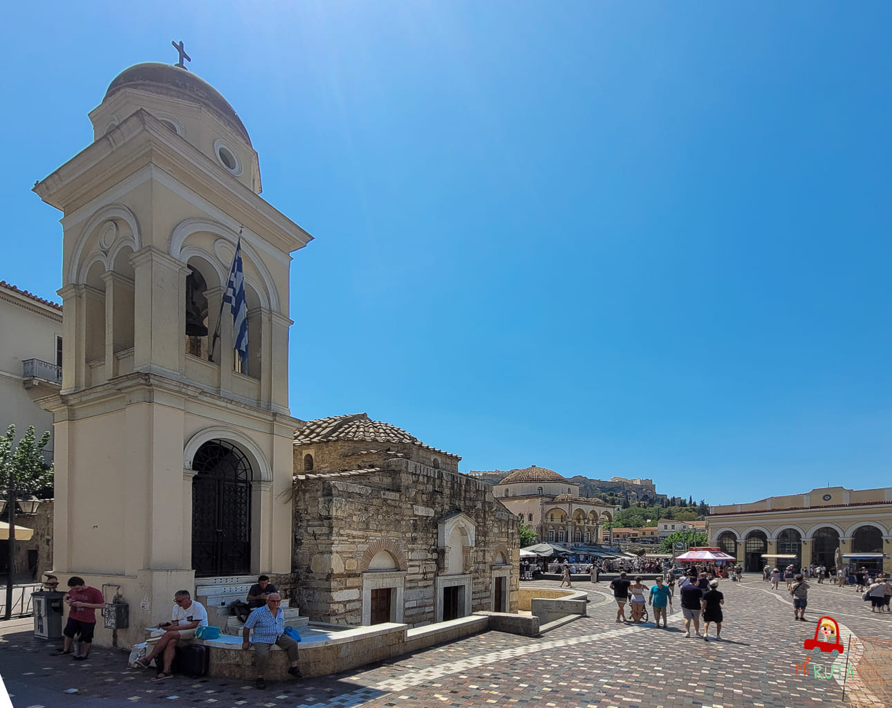 Plaza Monastiraki_Atenas