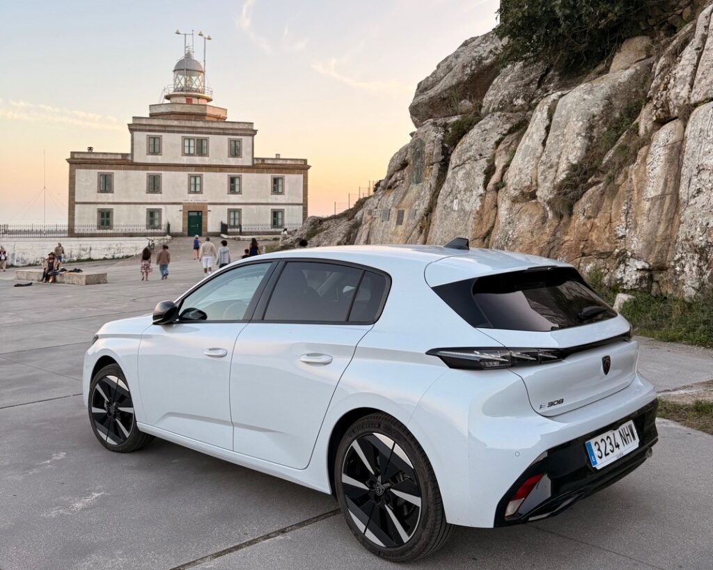 Ruta en coche eléctrico a Fisterra