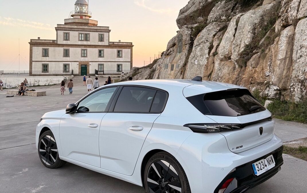 Ruta en coche eléctrico a Fisterra